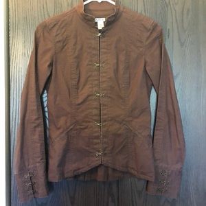 DONATED Rubbish Victorian inspired brown jacket